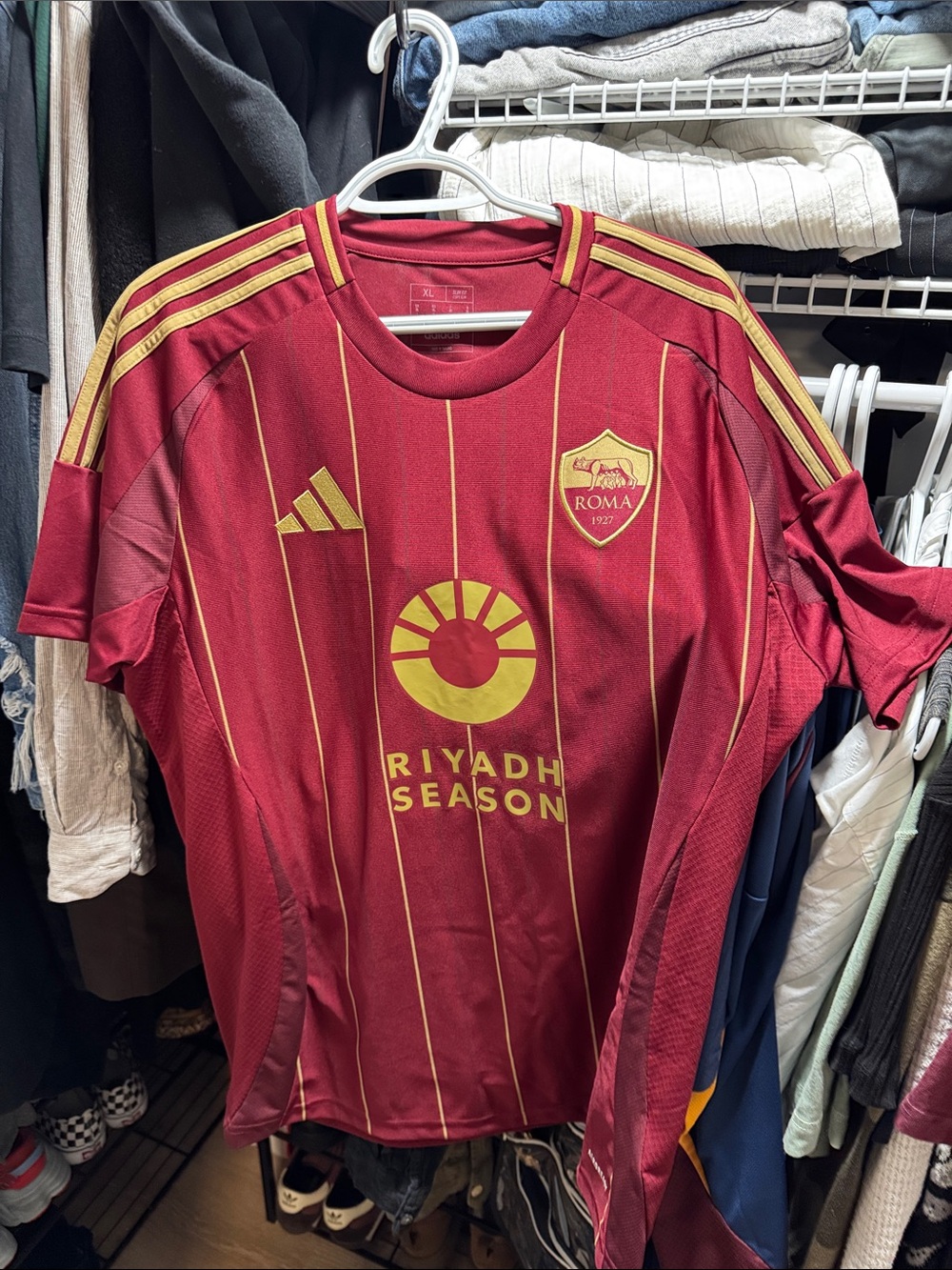 Adidas Roma Soccer Jersey // Size XL // NWT!